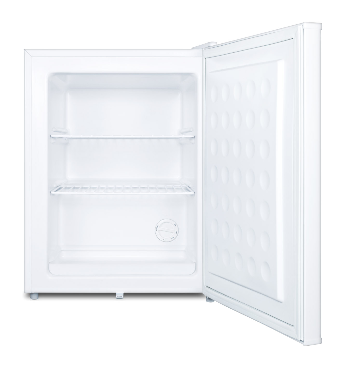 Countertop MOMCUBE all-freezer for storage of breast milk, manual defrost with lock and reversible door